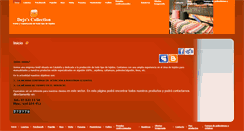Desktop Screenshot of dejoscollection.com